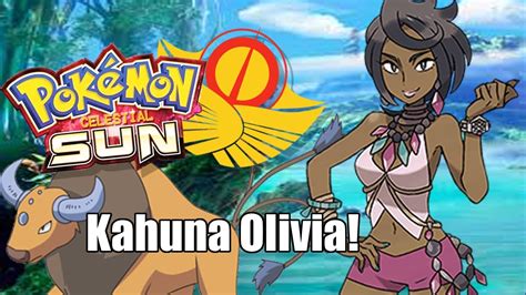 pokemon sun and moon kahunas|pokemon sun and moon olivia.